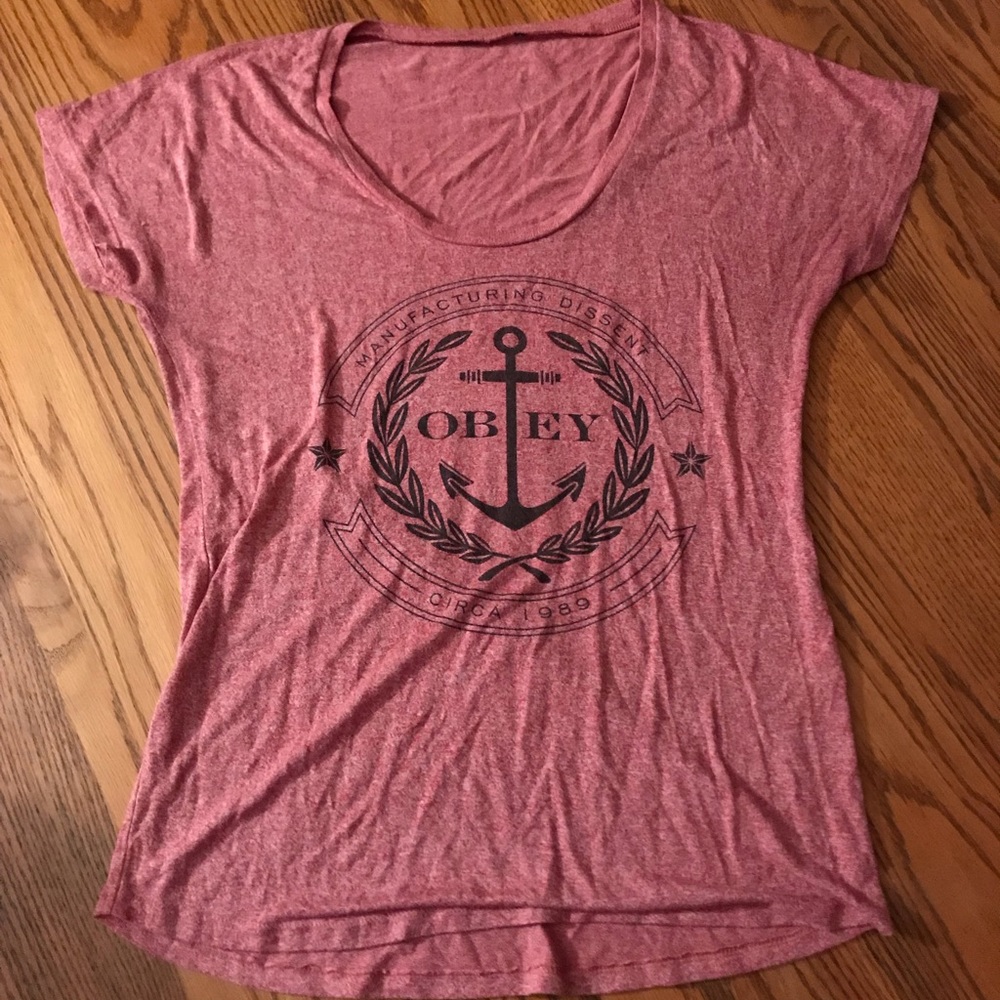 Obey short sleeve tee